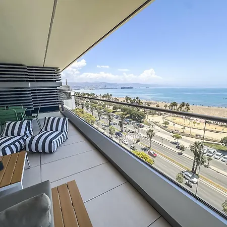 -malagasunapts-tower Living Sea Views Pool Gym Park Apartment *